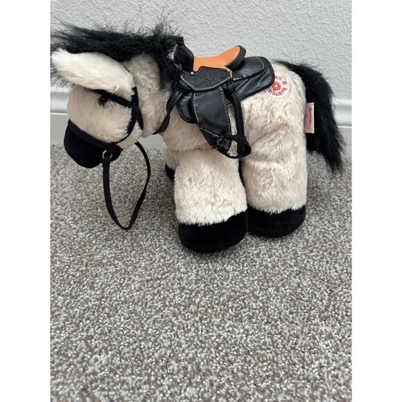 Bobtail Other - Bobtail Horse Pony Plush Removable Saddle Weighted Legs Stuffed Animal Toy 2014